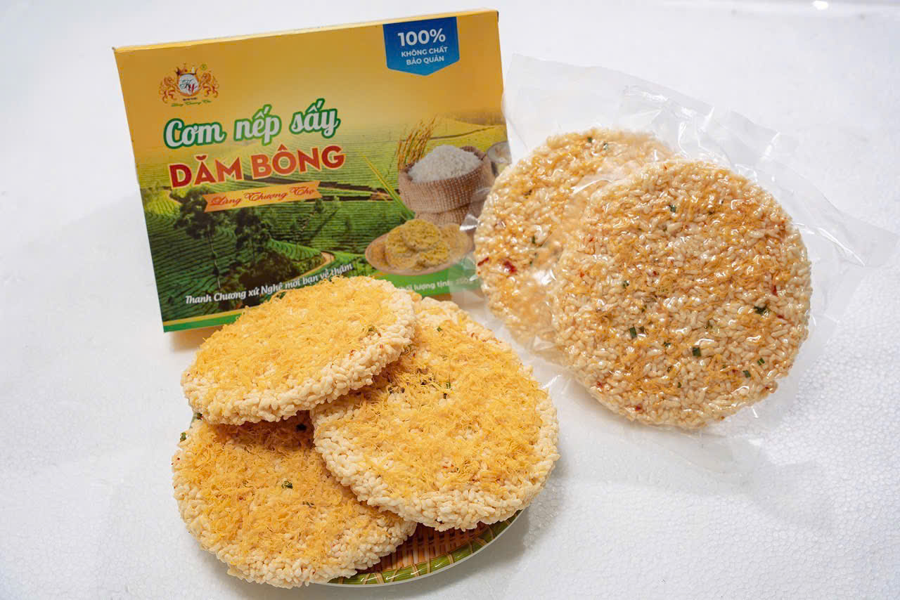 Cơm nếp dăm bông Khắc Yến